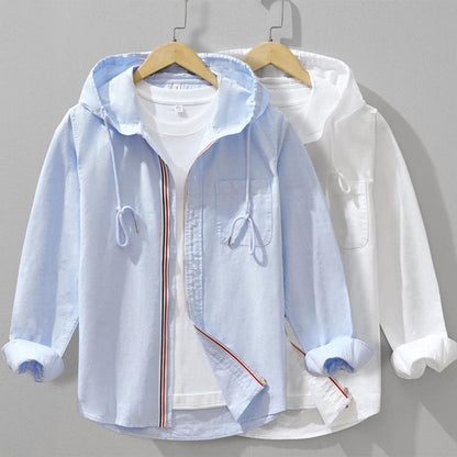 Adrien Linen Hoodie
