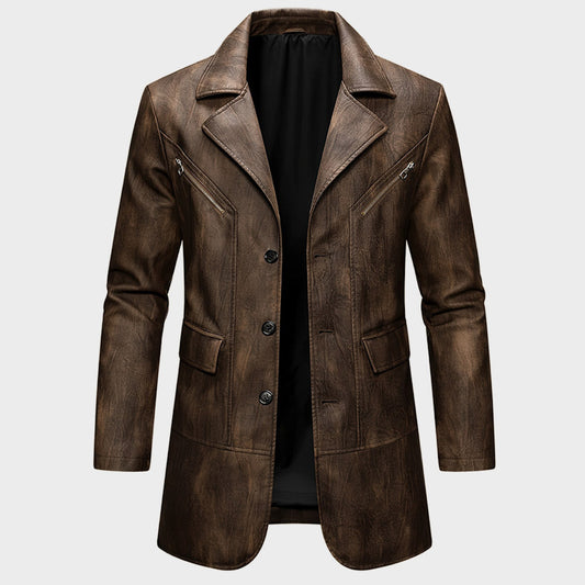 Samuel Leather Coat