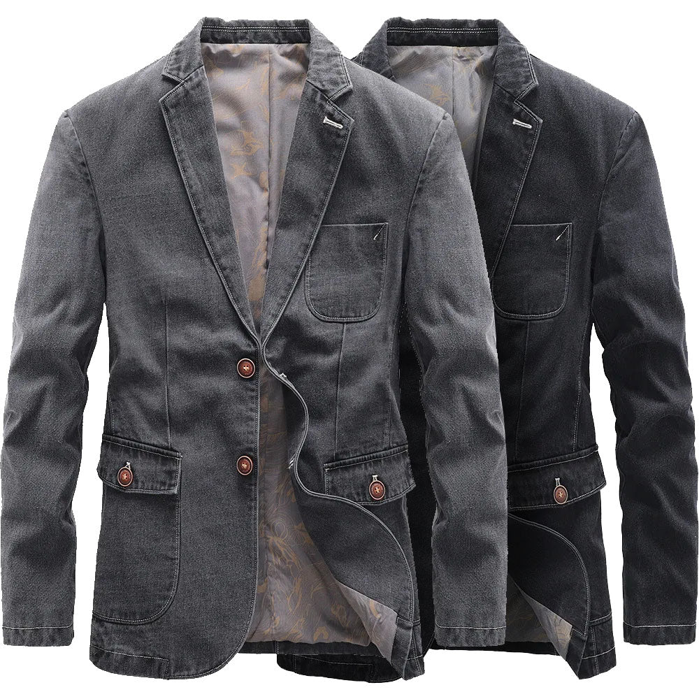 Carmelo Denim Blazer