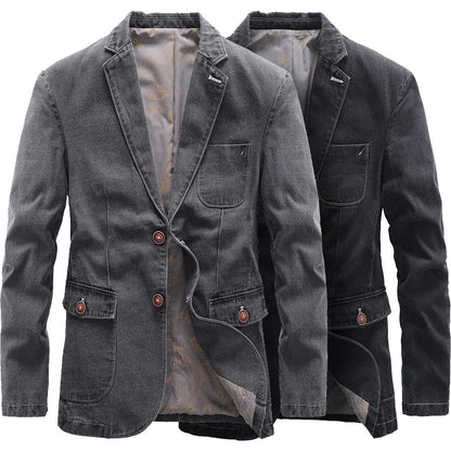 Carmelo Denim Blazer