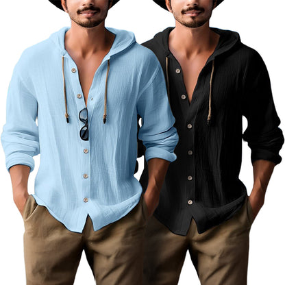 David Hooded Shirt