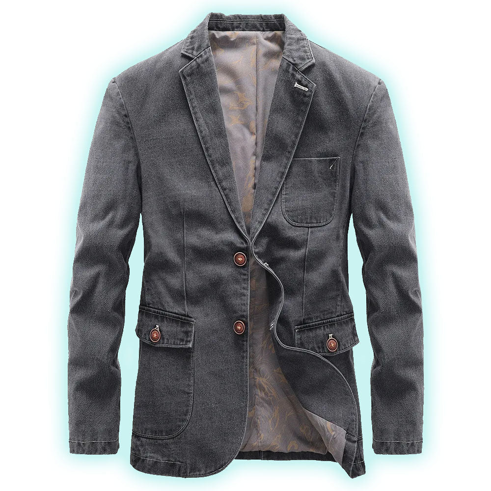 Carmelo Denim Blazer