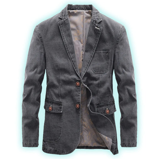 Carmelo Denim Blazer