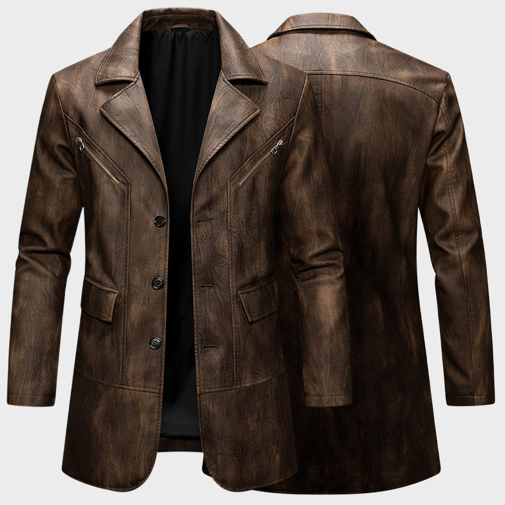 Samuel Leather Coat