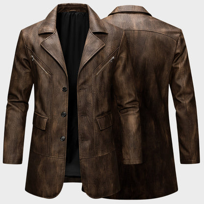 Samuel Leather Coat