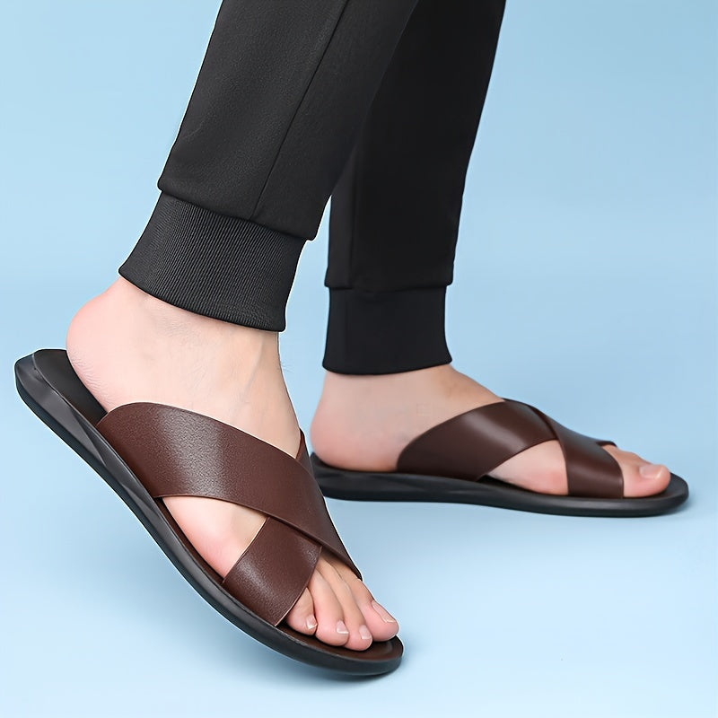 Liam Leather Sandals