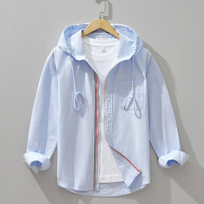 Adrien Linen Hoodie