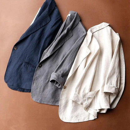 Clara Linen Blazer