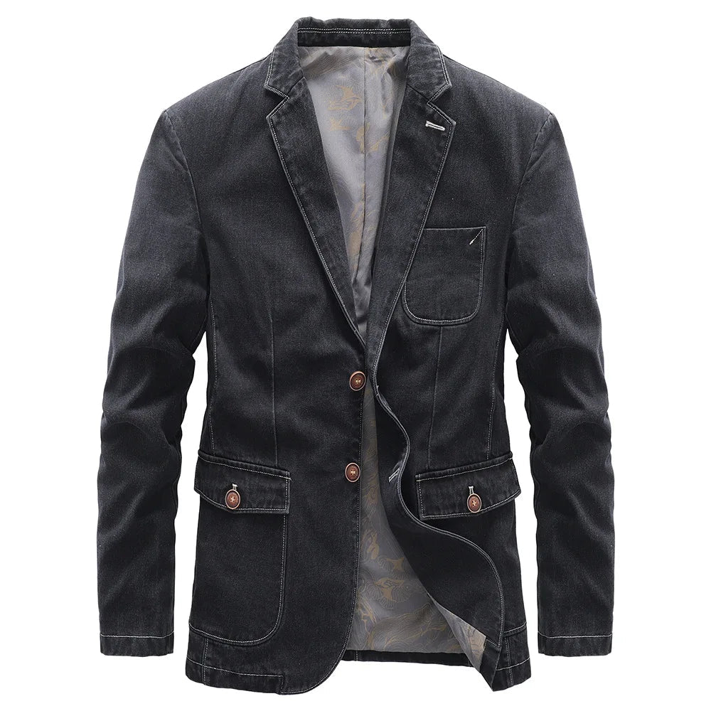 Carmelo Denim Blazer