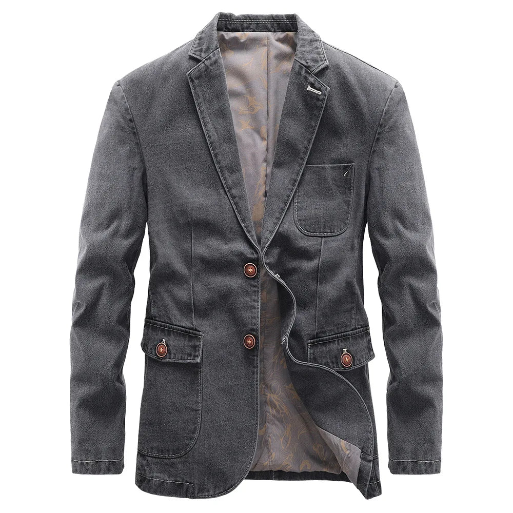 Carmelo Denim Blazer