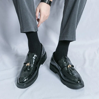 Cloven Leather Shoes