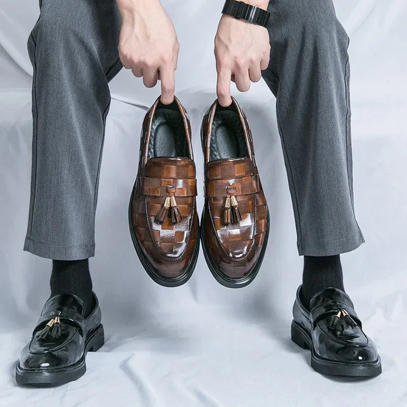 Cloven Leather Shoes
