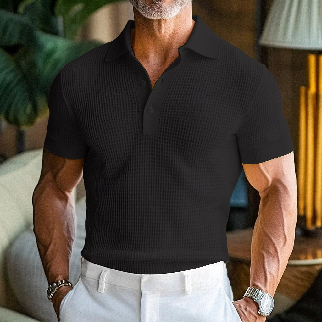Rory Waffle-knit Shirt
