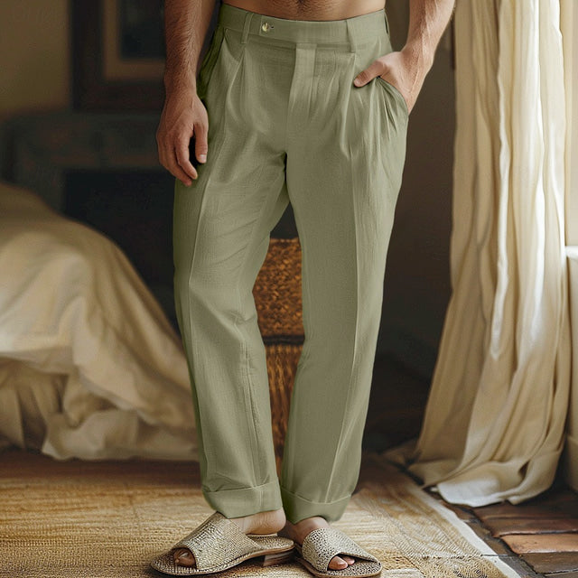 Broce Linen Trousers
