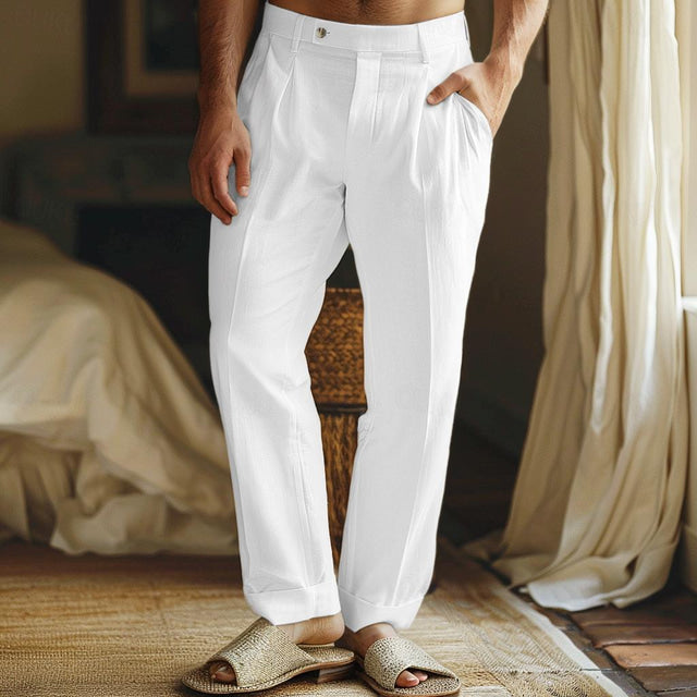 Broce Linen Trousers